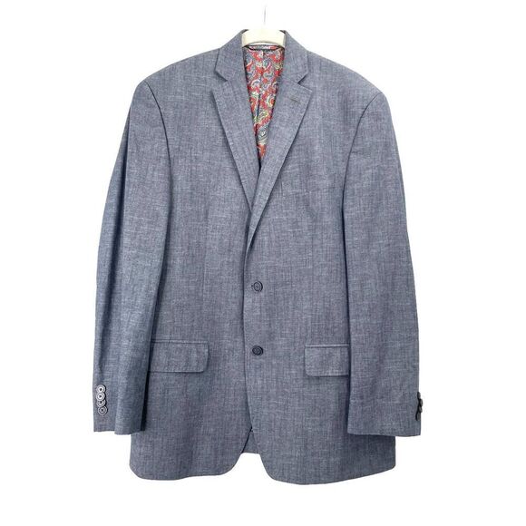 Michael Kors cotton 2 button blazer jacket sport coat Sz 38R‎ - Picture 1 of 7